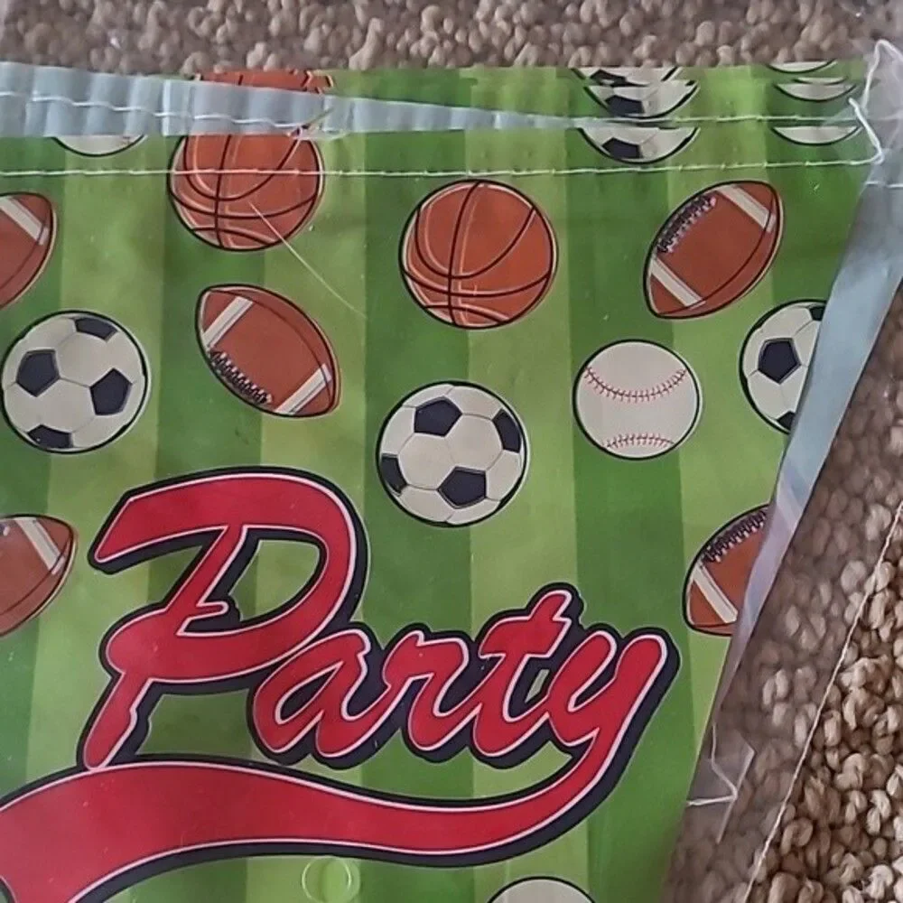 party FRIENDS Theme Birthday Party Supplies Tableware Decoration fun ball sports